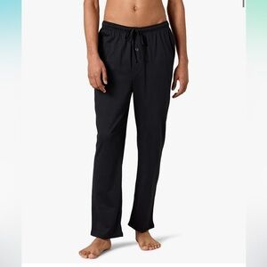 Essentials Men's Cotton Knit‎ Pajama Pant Black NWT Size L